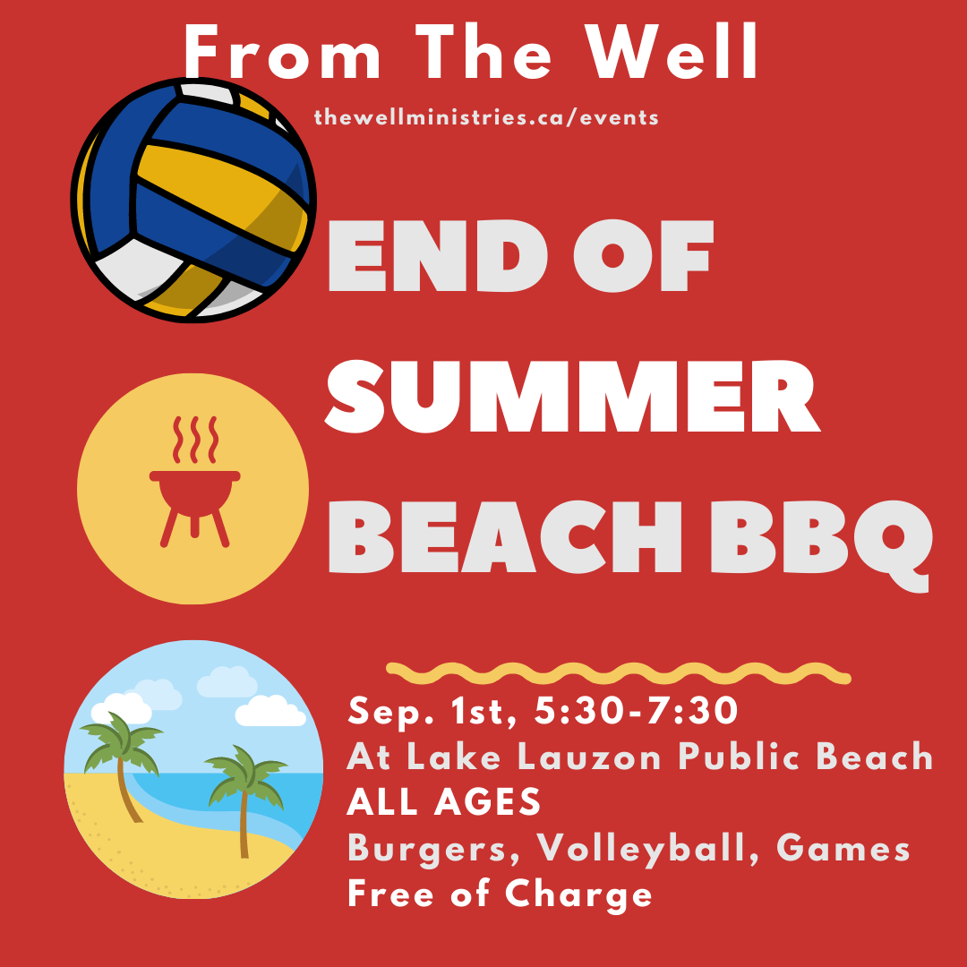 End of summer Beach BBQ all ages
